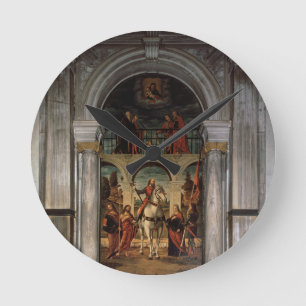 St. Vitalis and Saints Round Clock