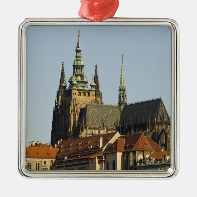 St. Vitus Cathedral and Prague Castle, one of Metal Tree Decoration (Front)