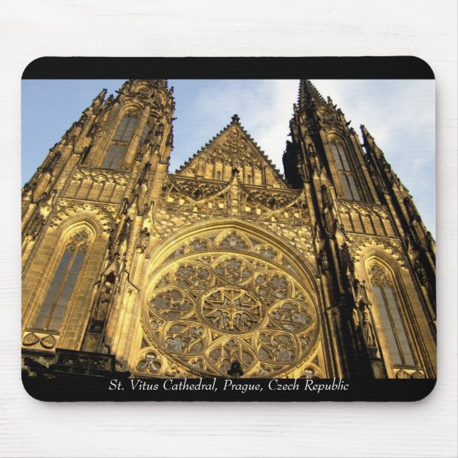 St. Vitus Cathedral Mouse Mat (Front)