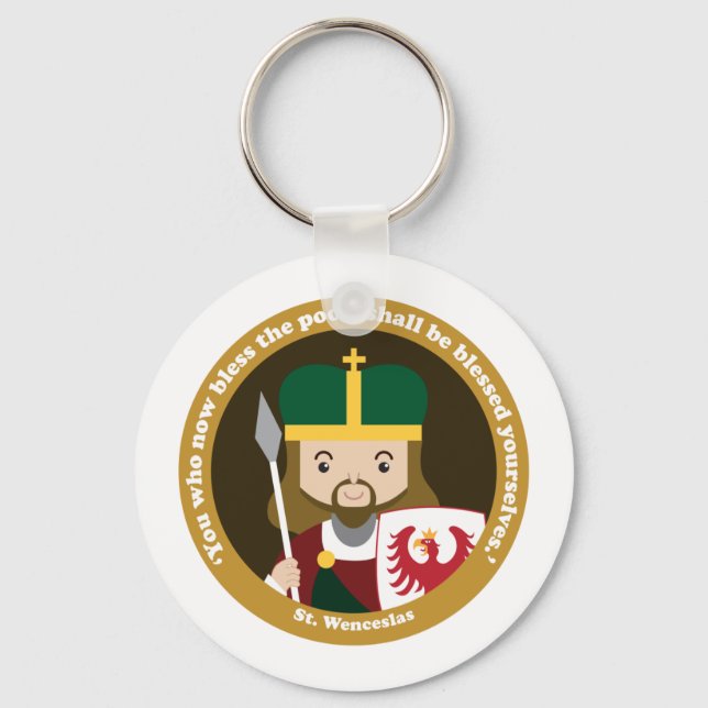 St. Wenceslas Key Ring (Front)