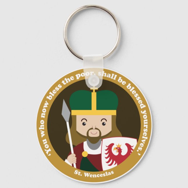 St. Wenceslas Key Ring (Front)