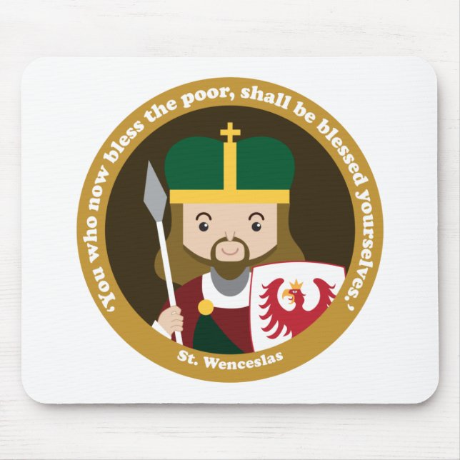 St. Wenceslas Mouse Mat (Front)