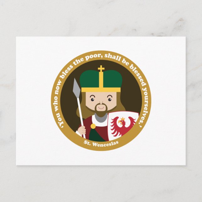 St. Wenceslas Postcard (Front)