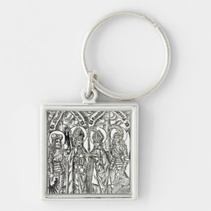 St. Wenceslaus, Adalbert,Stanislaus St. Florian Key Ring