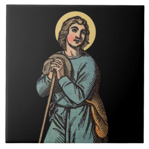 St. Wendelin Herding Sheep Tile
