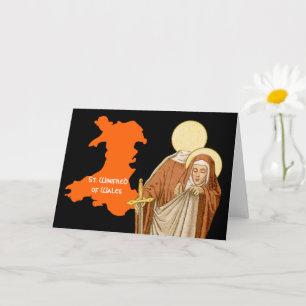 St. Winifred of Wales (P 002) Card