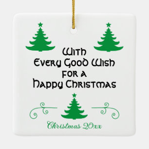 St. Winifred of Wales (P 002) Ceramic Ornament