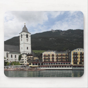St.Wolfgang am Wolfgangsee, Salzburg Österreich Mouse Mat
