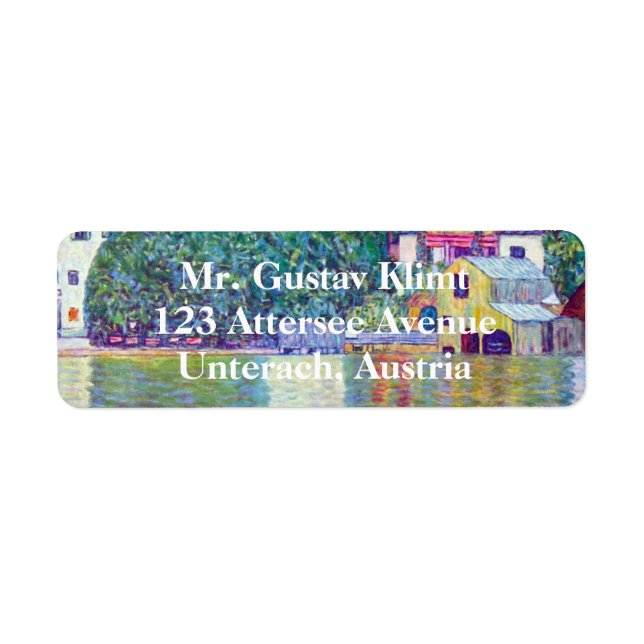 St. Wolfgang Church by Gustav Klimt, Victorian Art (Front)