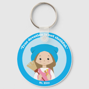 St. Zita Key Ring