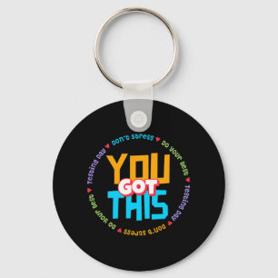 Staar Day Mode On Teacher Testing Key Ring