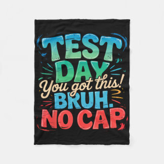 Staar State Testing Day Motivation You Are Crushin Fleece Blanket