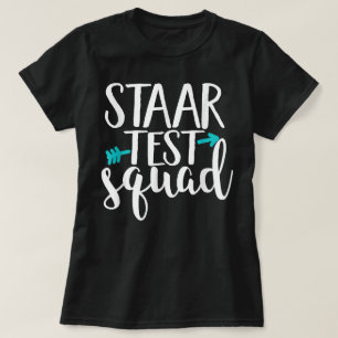 Staar Test Squad Elementary Teacher Test Day T-Shirt