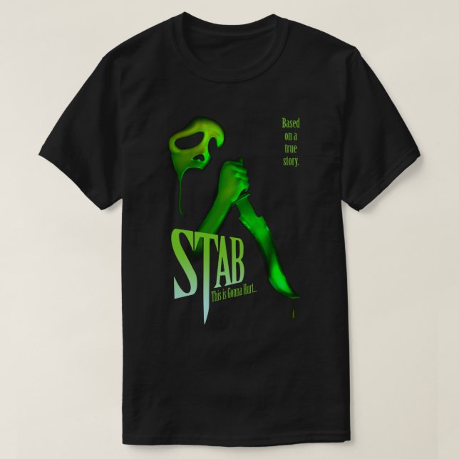 Stab (from the Scream movie) Essential T-Shirt  (Design Front)