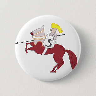 Stab JG26 6 Cm Round Badge