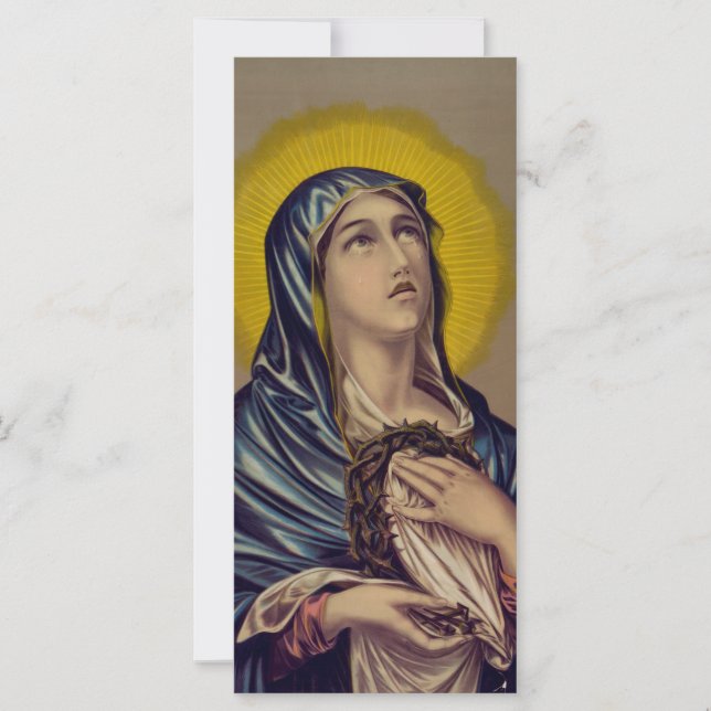Stabat Mater Our Lady Of Sorrows Devotional Art (Front)