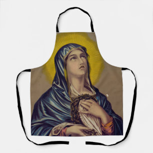 Stabat Mater Our Lady Of Sorrows Devotional Art Apron