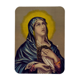 Stabat Mater Our Lady Of Sorrows Devotional Art Magnet