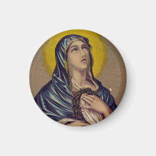 Stabat Mater Our Lady Of Sorrows Devotional Art Magnet