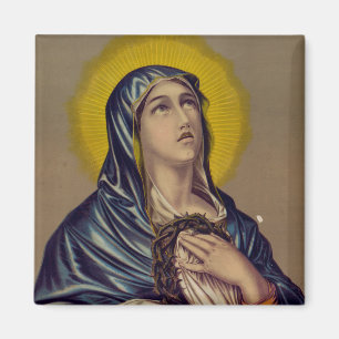 Stabat Mater Our Lady Of Sorrows Devotional Art Magnet