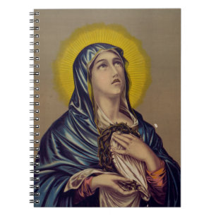 Stabat Mater Our Lady Of Sorrows Devotional Art Notebook