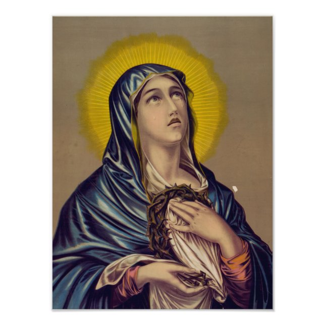 Stabat Mater Our Lady of Sorrows Photo Print (Front)