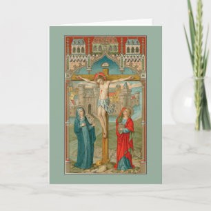 Stabat Mater (SAU 22) Style 3 Blank Greeting Card