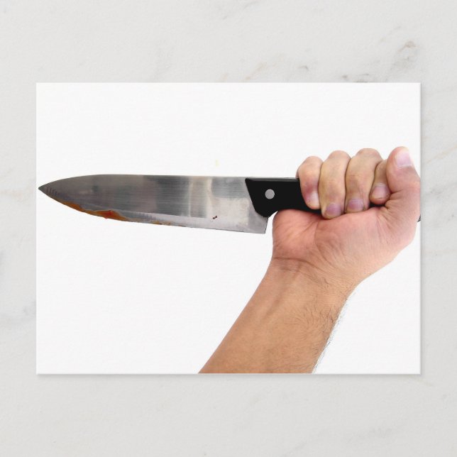 Stabbed In The Back - You Deserve This Postcard (Front)