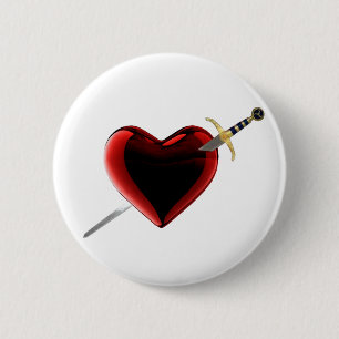 Stabbed In The Heart Button