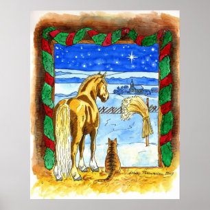 Stable Christmas Poster