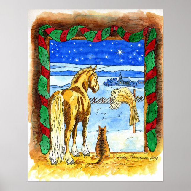 Stable Christmas Poster (Front)