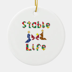 Stable Life Ceramic Tree Decoration