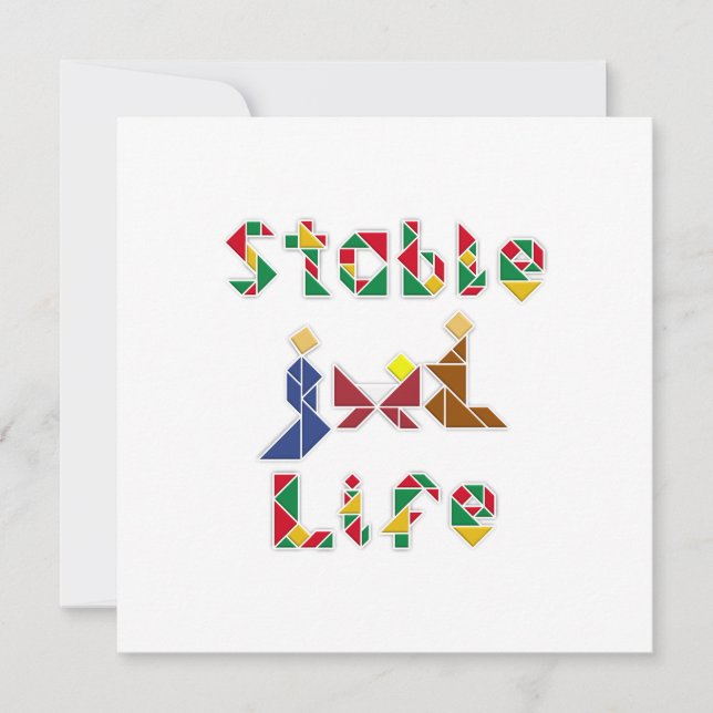 Stable Life Holiday Card (Front)