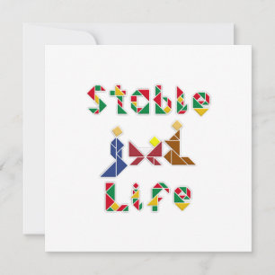 Stable Life Holiday Card