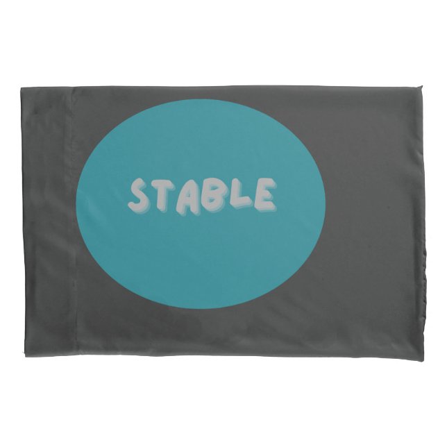 'Stable' Pillowcase (Front)