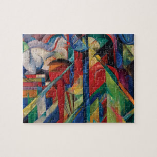 Stables By Franz Marc Jigsaw Puzzle
