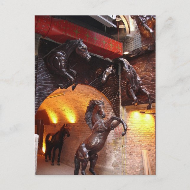 Stables Market travel postcard (Front)