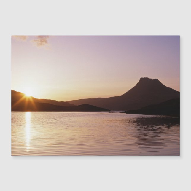 Stac Pollaidh sunset Scotland (Front)