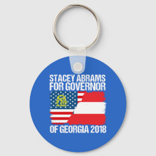 Stacey Abrams for Governor of Georgia 2018 Key Ring