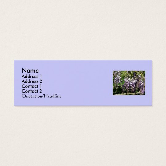 Stacey's Floral Design's Mini Business Card