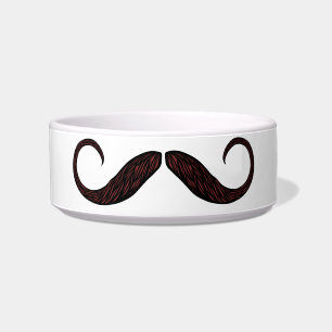 Stache Pet Bowl