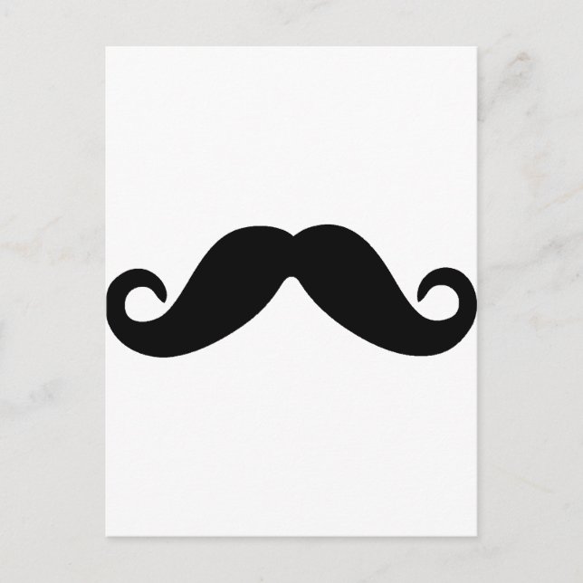 Stache Postcard (Front)