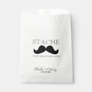 Stache Some Treats for Later Favour Bags