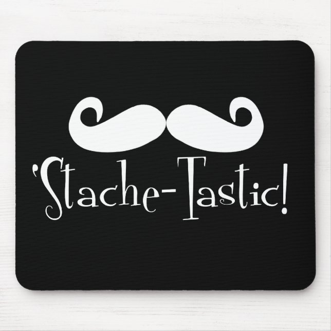 'Stache-tastic Mouse Mat (Front)