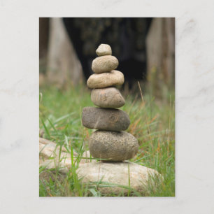 Stack Of Balanced Rocks Postcard