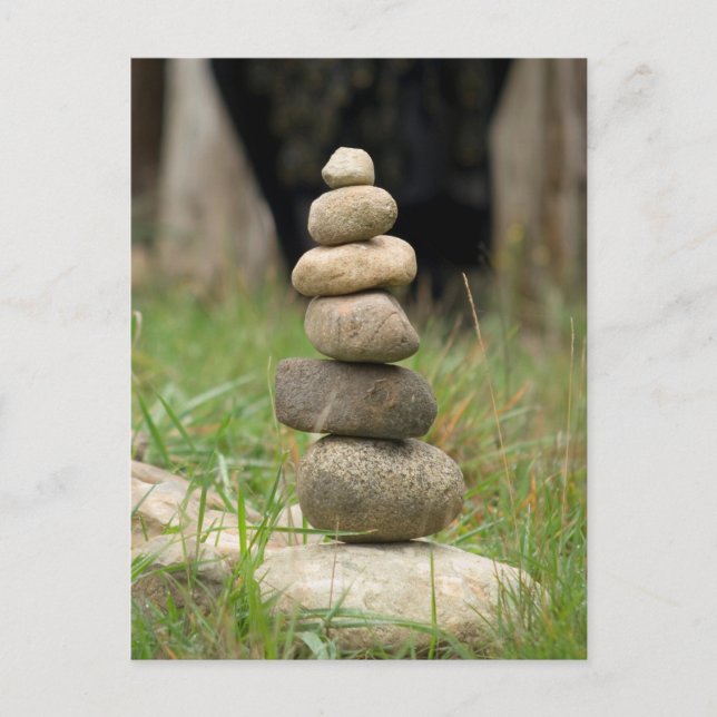 Stack Of Balanced Rocks Postcard (Front)