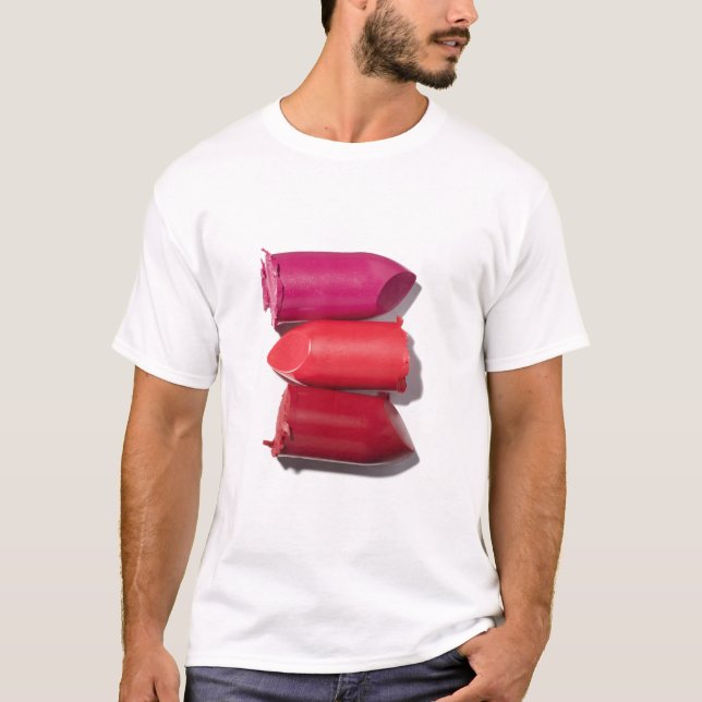 Stack of broken lipstick T-Shirt (Front)