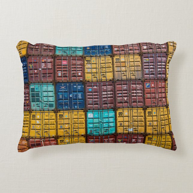 Stack of cargo trailer decorative cushion (Front)