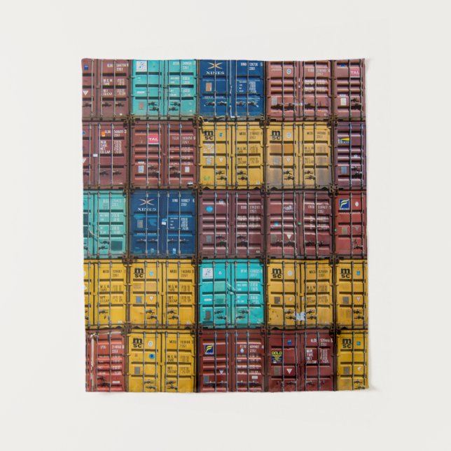 Stack of cargo trailer tapestry (Front)