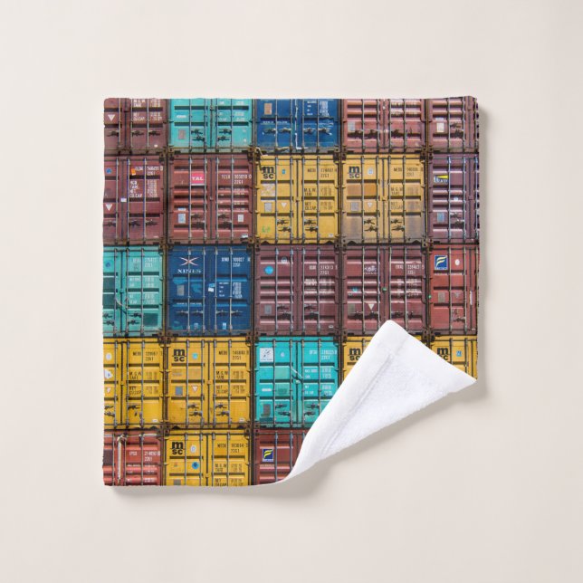 Stack of cargo trailer wash cloth (Wash Cloth)